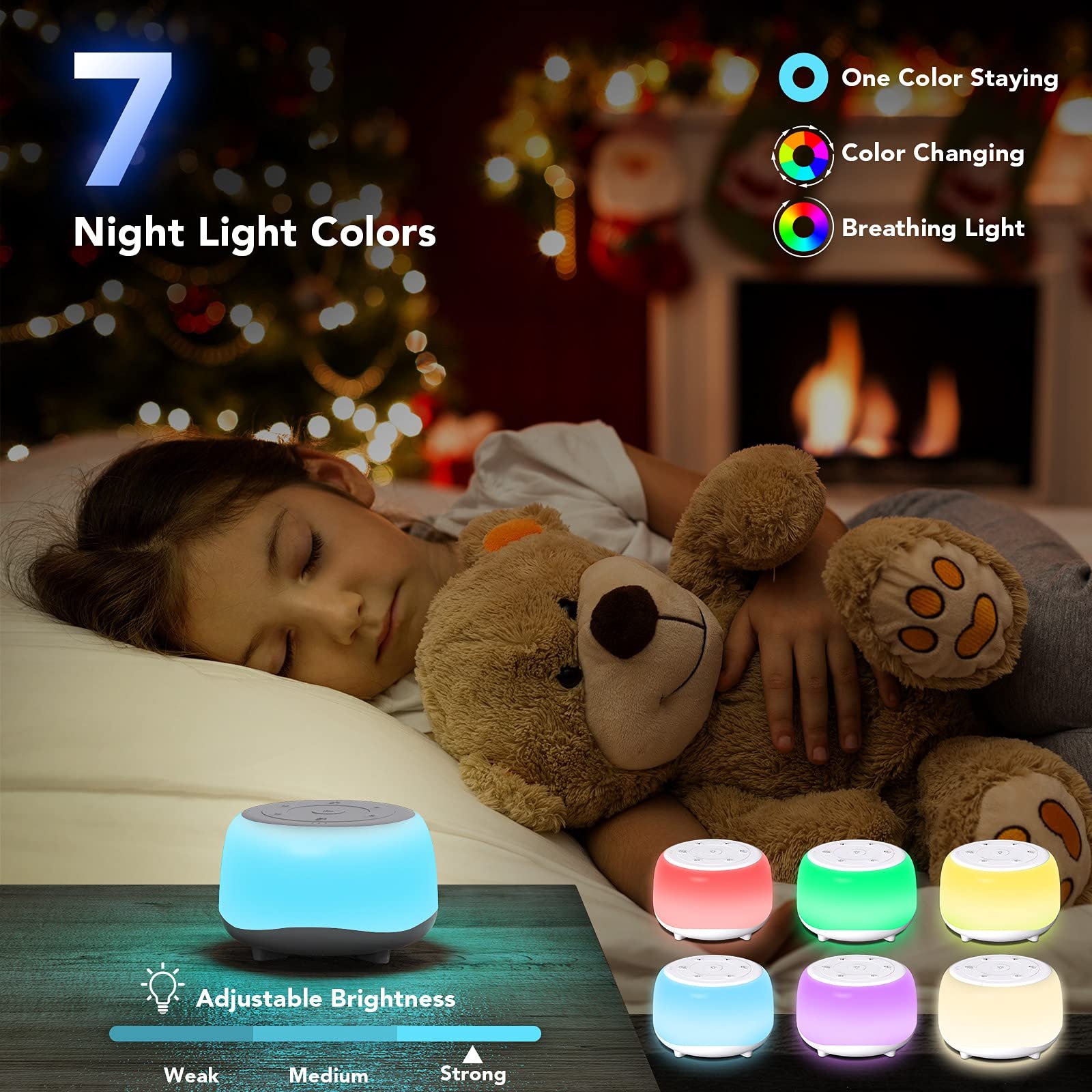 Portable White Noise Sleep Machine Sound Machine